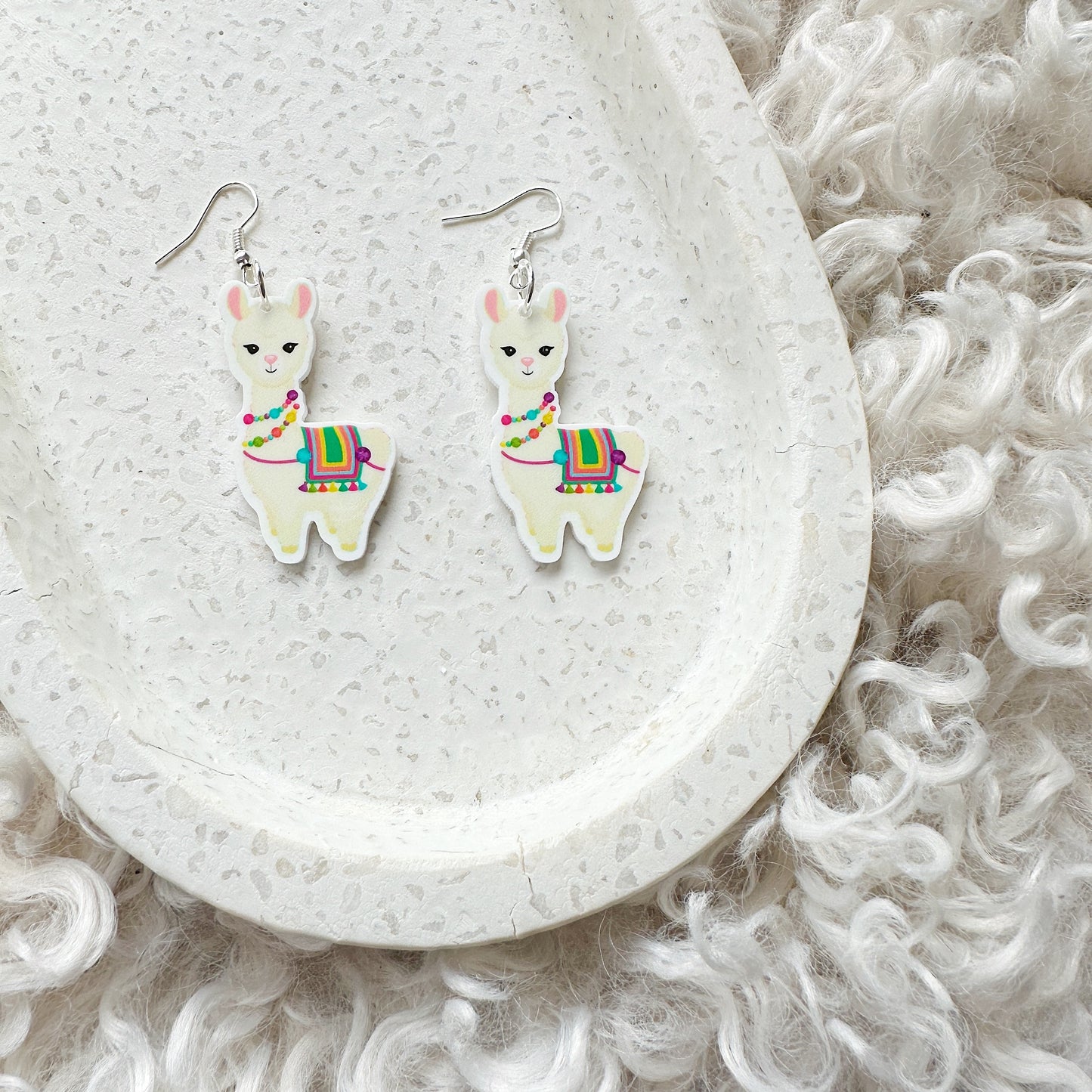 Llama Earrings