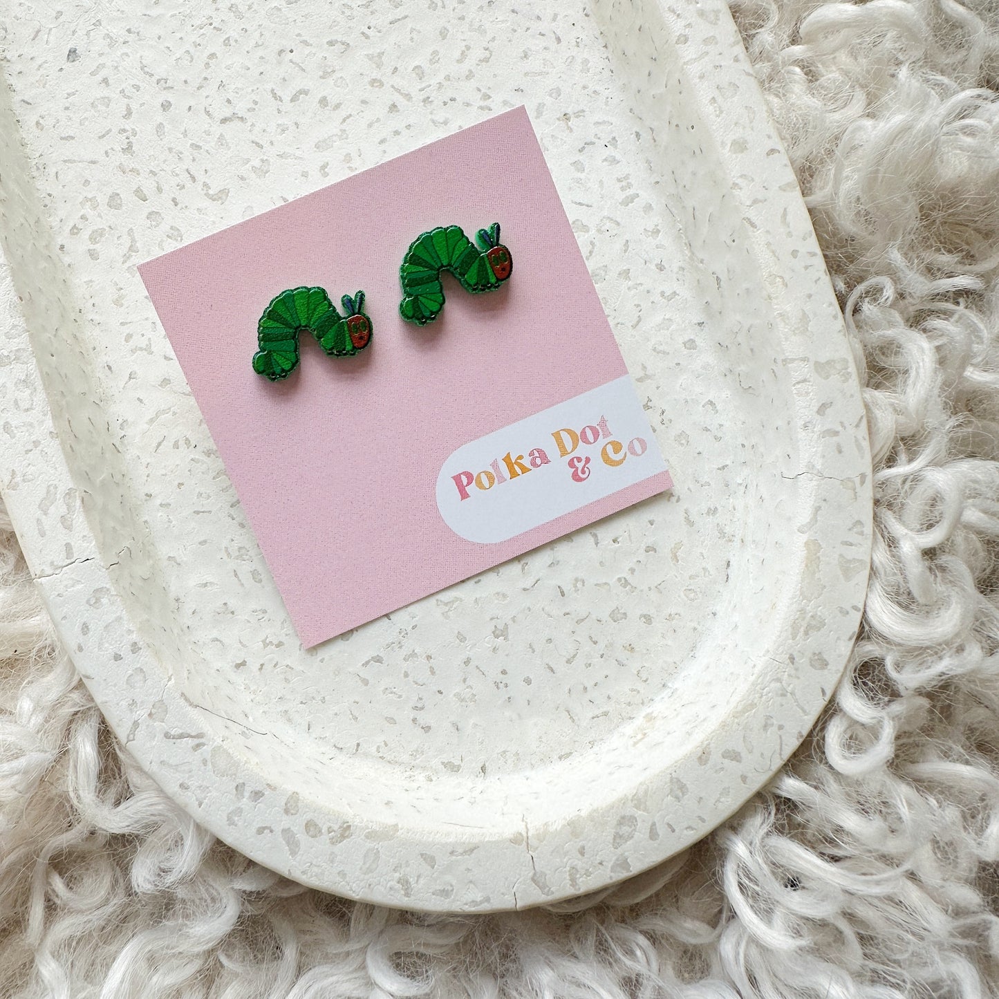 Caterpillar Earrings