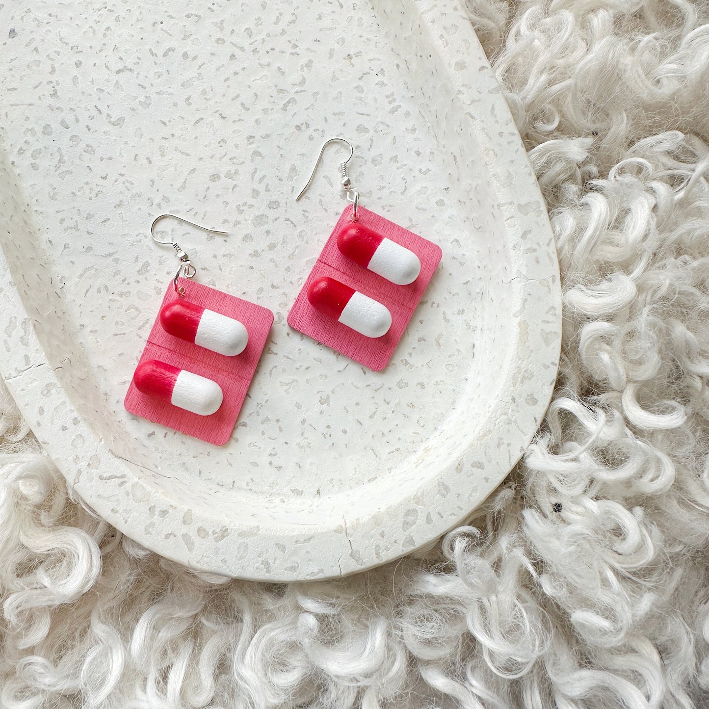 Pill Earrings