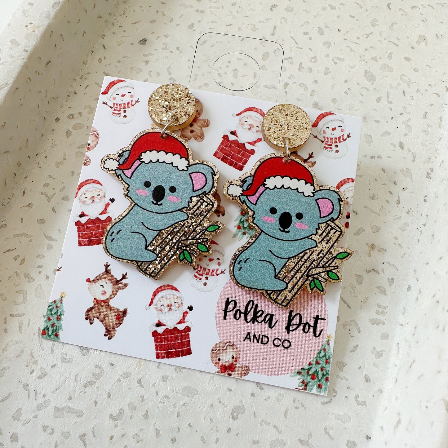 Christmas Koala Dangles