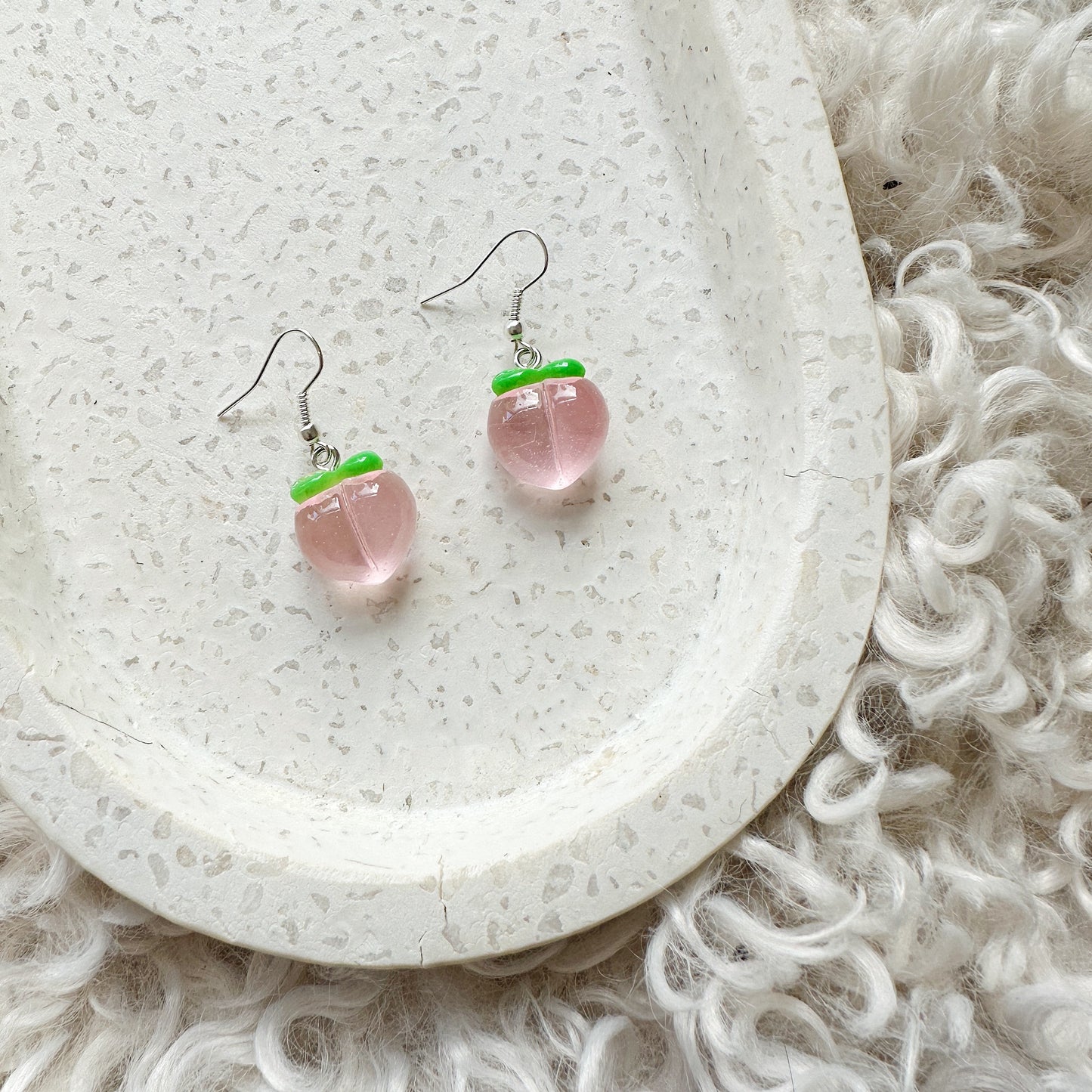 Peach Earrings