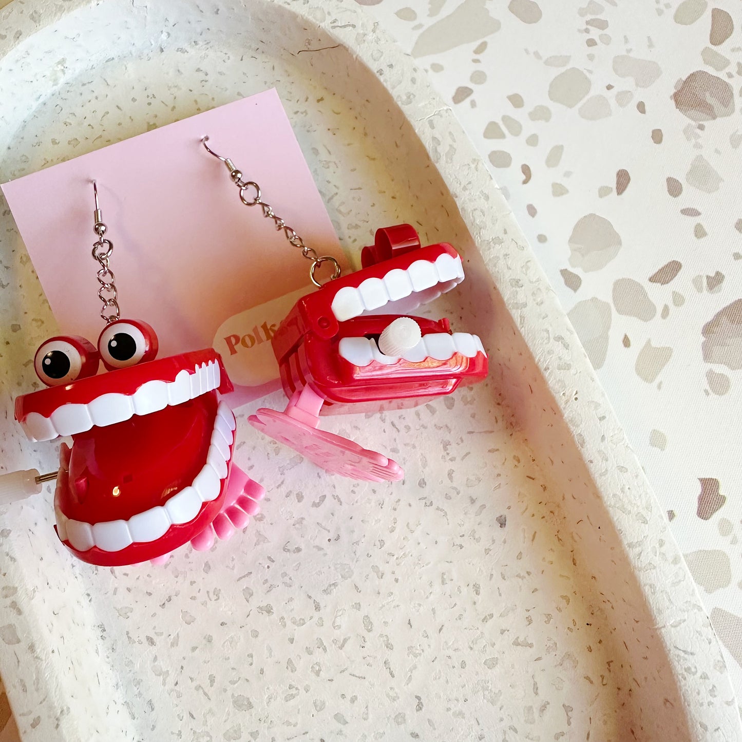 Chatter Teeth Earrings