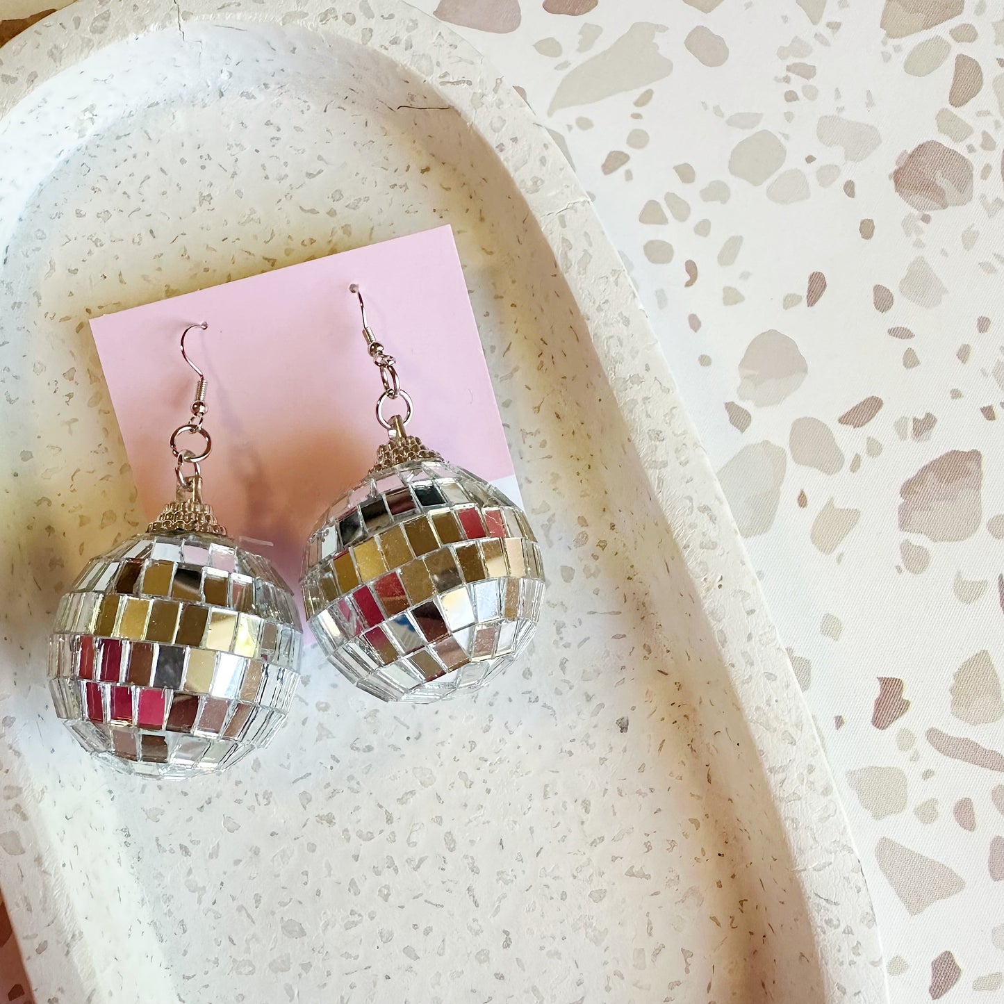 Disco Ball Earrings