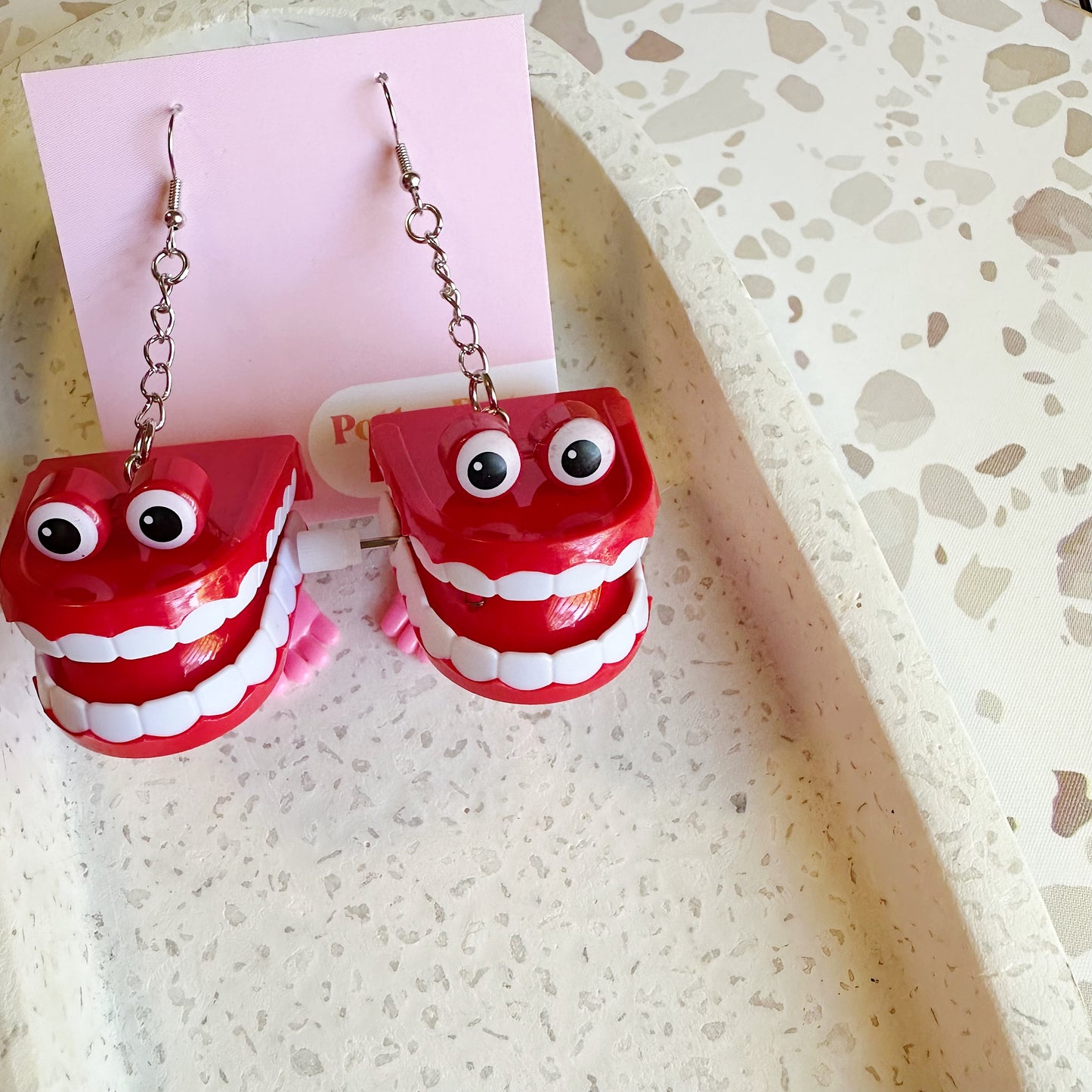 Chatter Teeth Earrings