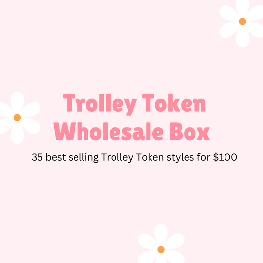 Trolley Token Wholesale Box