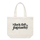 Fuck the Patriarchy Large Tote Bag