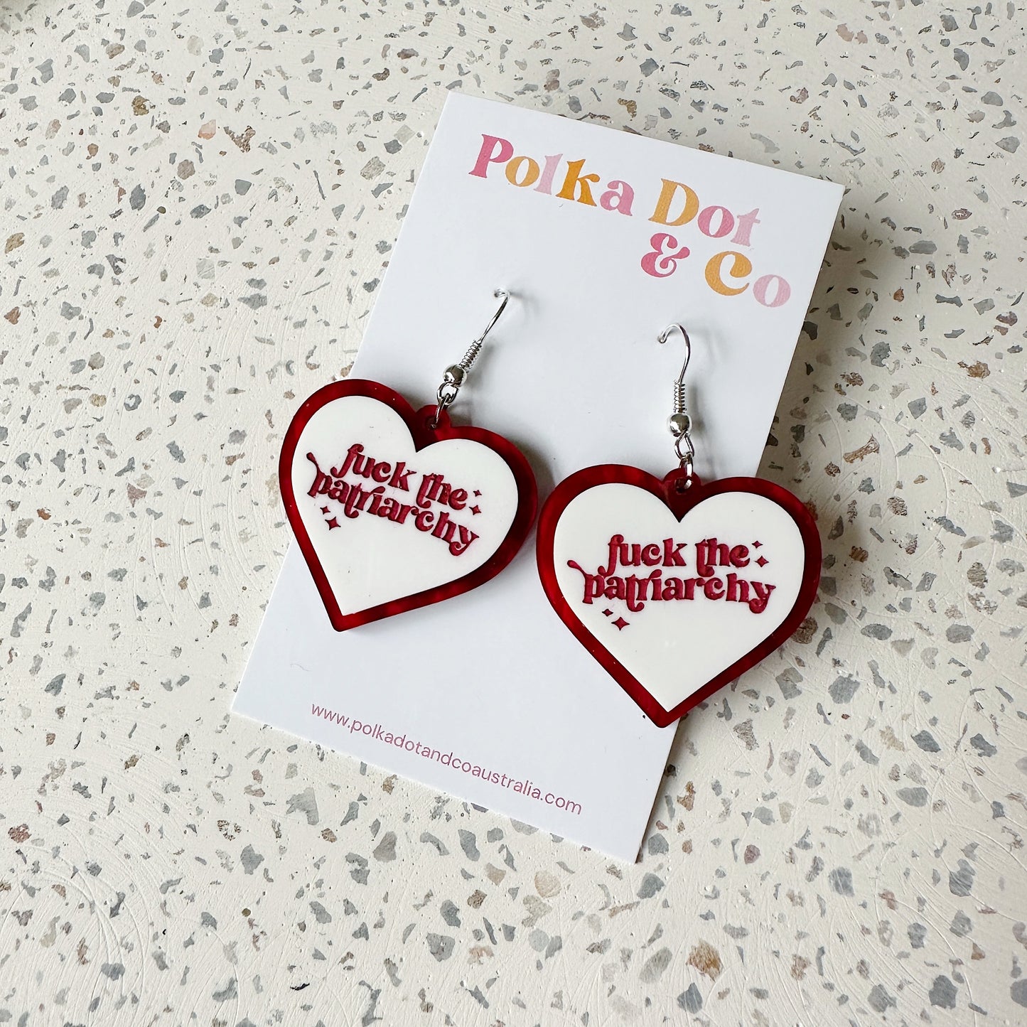 Fuck The Patriarchy Earrings