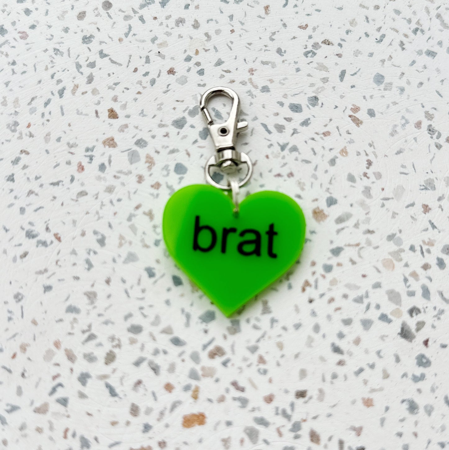 BRAT keychain