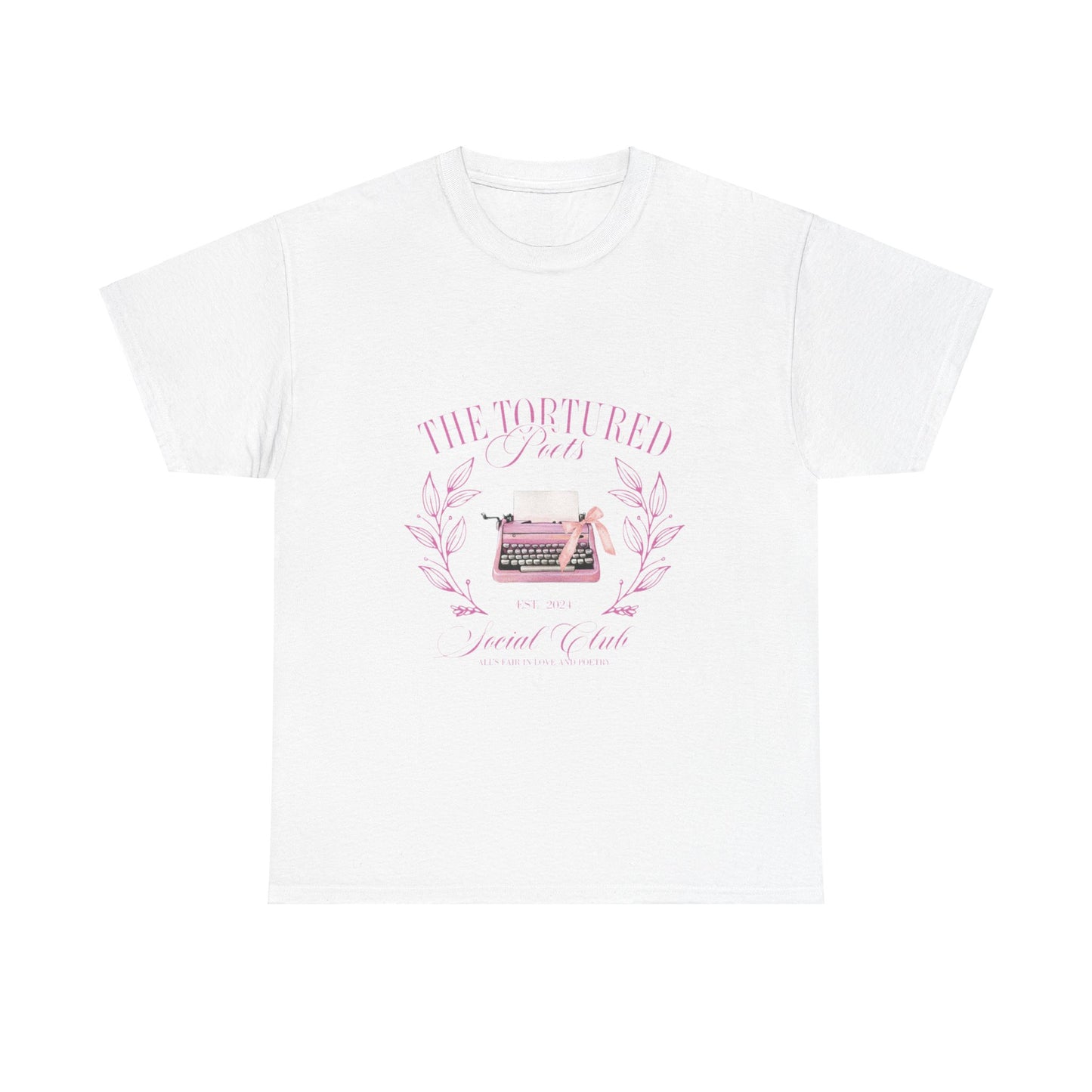 TTPD Pink Typewriter T-Shirt
