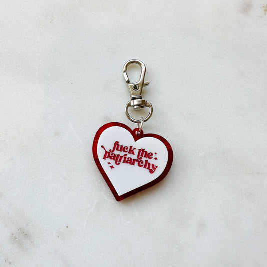 Fuck The Patriarchy Keychain