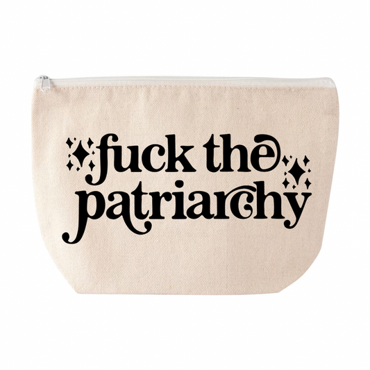 Fuck the Patriarchy Makeup Bag