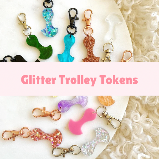 Glitter Trolley Tokens