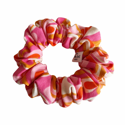 Retro Swirl Scrunchie
