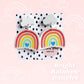Bright Rainbow Dangles
