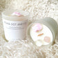 Sandalwood & Patchouli Crystal Infused Candle