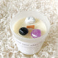 Vanilla Caramel Crystal Infused Candle