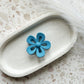 Blue Daisy Claw Clip